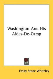 Washington and his aides-de-camp by Emily Stone Whiteley