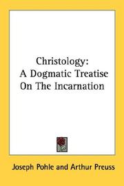 Christology by Joseph Pohle