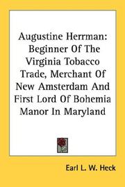 Cover of: Augustine Herrman by Earl L. W. Heck