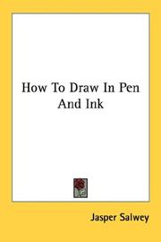 Cover of: How To Draw In Pen And Ink