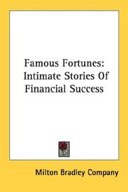 Cover of: Famous Fortunes | Milton Bradley Company.