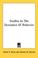 Cover of: Studies In The Dynamics Of Behavior
