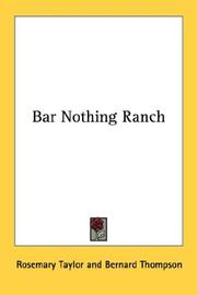 Cover of: Bar Nothing Ranch