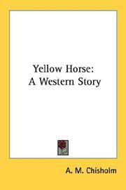 Cover of: Yellow Horse: A Western Story