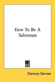 Cover of: How To Be A Salesman