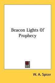 Cover of: Beacon Lights Of Prophecy