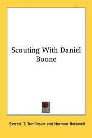 Cover of: Scouting With Daniel Boone by Everett T. Tomlinson