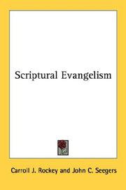 Cover of: Scriptural Evangelism