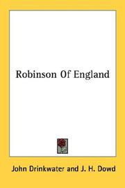 Cover of: Robinson Of England