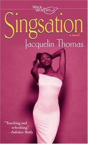 Cover of: Singsation by Jacquelin Thomas, Jacquelin Thomas