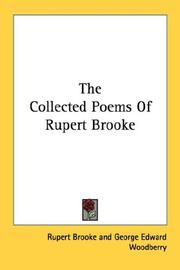 Cover of: The Collected Poems Of Rupert Brooke by Brooke, Rupert