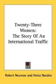 Cover of: Twenty-Three Women: The Story Of An International Traffic