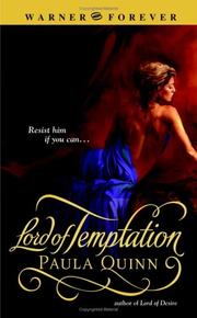 Cover of: Lord of Temptation (Warner Forever) by Paula Quinn