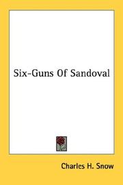 Cover of: Six-Guns Of Sandoval | Charles H. Snow