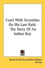 Cosel with Geronimo on his last raid by Therese O. Deming