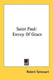 Cover of: Saint Paul: Envoy Of Grace