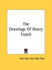 Cover of: The Drawings Of Henry Fuseli