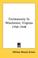 Cover of: Freemasonry In Winchester, Virginia 1768-1948