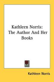Cover of: Kathleen Norris by Kathleen Norris