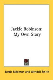 Cover of: Jackie Robinson: My Own Story