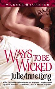 Cover of: Ways to Be Wicked: The Holt Sisters Series, Book 2