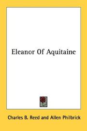 Cover of: Eleanor Of Aquitaine