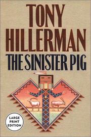 Cover of: Sinister Pig LP by Tony Hillerman