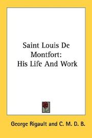 Saint Louis De Montfort by George Rigault