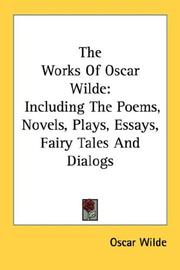 The works of Oscar Wilde by Oscar Wilde