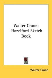 Cover of: Walter Crane: Hazelford Sketch Book