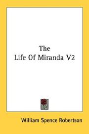 Cover of: The Life Of Miranda V2