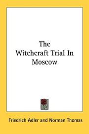 The witchcraft trial in Moscow by Friedrich Adler