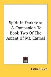 Cover of: Spirit In Darkness | Father Brice