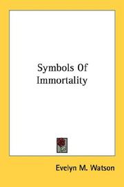 Cover of: Symbols Of Immortality