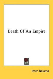 Cover of: Death Of An Empire