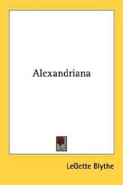 Cover of: Alexandriana
