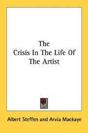 Cover of: The Crisis In The Life Of The Artist