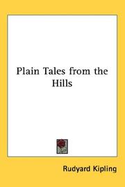 Cover of: Plain Tales from the Hills by Rudyard Kipling