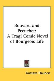 Cover of: Bouvard and Pecuchet | Gustave Flaubert