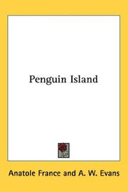 Cover of: Penguin Island by Anatole France