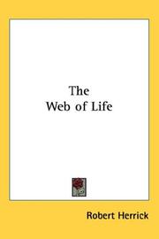 Cover of: The Web of Life by Robert Herrick