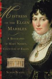 Cover of: Mistress of the Elgin Marbles by Susan Nagel