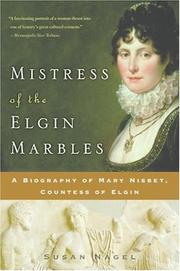 Cover of: Mistress of the Elgin Marbles by Susan Nagel