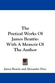 Cover of The Poetical Works Of James Beattie by James Beattie