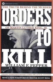 Cover of: Orders to kill | Pepper, William