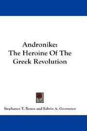 Cover of: Andronike | Stephanos T. Xenos
