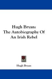 Cover of: Hugh Bryan by Hugh Bryan