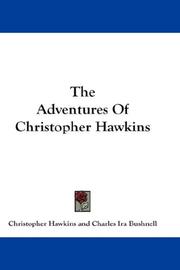 Cover of: The Adventures Of Christopher Hawkins by Christopher Hawkins, Christopher Hawkins