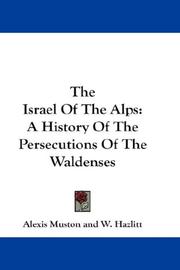 Cover of The Israel Of The Alps