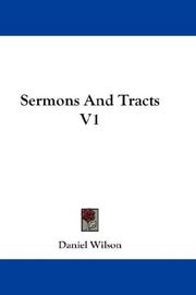 Cover of: Sermons And Tracts V1